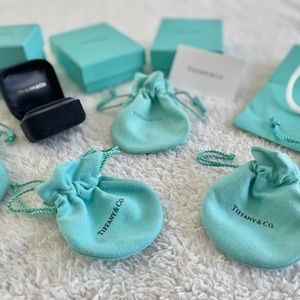 Authentic Tiffany & Co. Box & Pouch Bundle